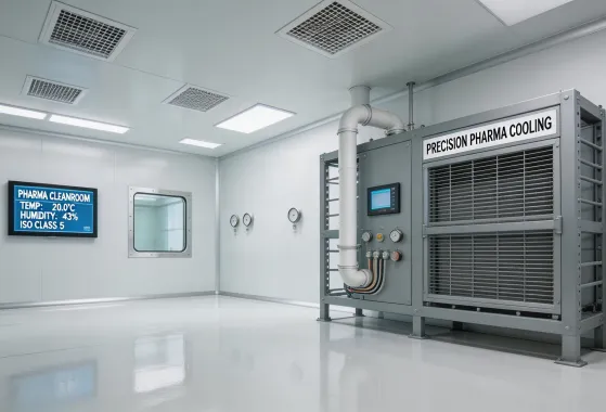 Pharmaceutical cooling with Gardner Denver oil-free compressors